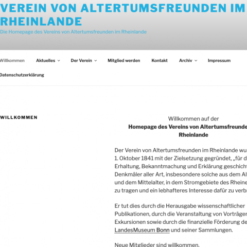 Verein von Altertumsfreunden im Rheinlande