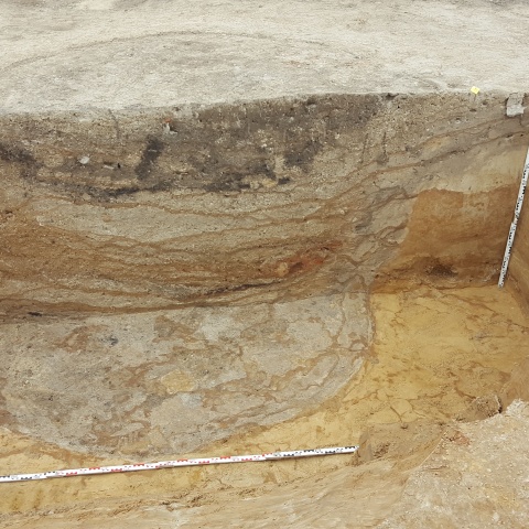 Vicus, Straßenreste Vicus, Straßenreste